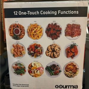 Gourmia 12 One-Touch Cooking Functions